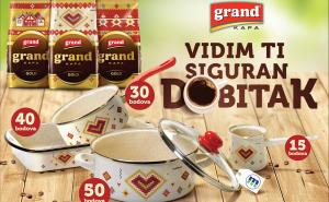 "Vidim ti siguran dobitak": Počinje velika nagradna igra Grand kafe